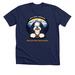 Love Sees Through, a Solid Navy Blend Premium Unisex Tee