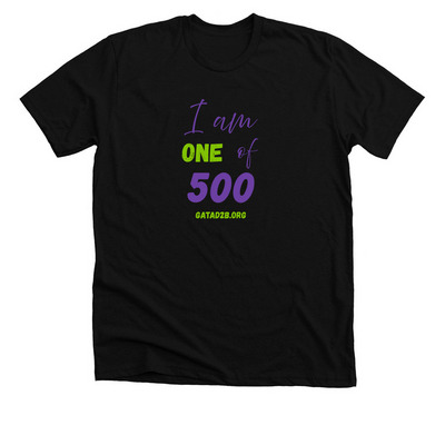 I am 1 of 500, a Solid Black Blend Premium Unisex Tee