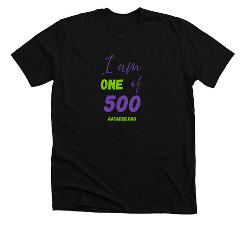 I am 1 of 500, a Solid Black Blend Premium Unisex Tee