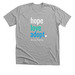 Hope ? Love ? Adopt | Ross Family Adoption, a Athletic Heather Premium Unisex Tee