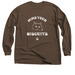 Mind Your Biscuits, a Dark Chocolate Classic Long Sleeve Tee