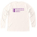 End Endo 5K Premium Long Sleeve T-shirt, a Heather Natural Premium Long Sleeve Tee (back-view)