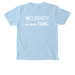 Inclusivity is our thing, a Chambray Comfort Colors Pocket Tee (back-view)