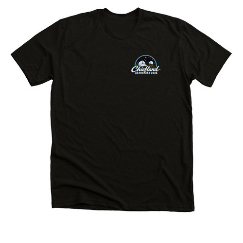 Chiefland Astrofest 2026 PARTY, a Black Heather Premium Unisex Tee