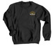 (White Logo) Crewnecks & Hoodies, a Black Crewneck Sweatshirt