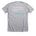 BOLD Swag, a Athletic Heather Premium Unisex Tee (back-view)