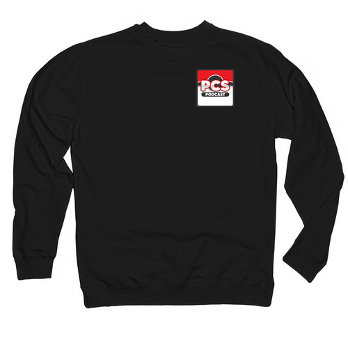 PCS Season 2, a Black Midweight Crewneck Sweatshirt