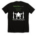 Road to Olympia, a Solid Black Blend Premium Unisex Tee (back-view)