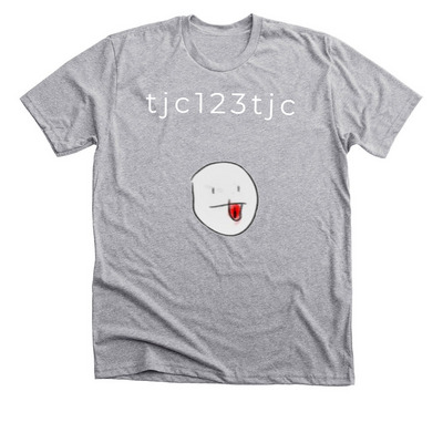 Tjc's official merch store!, a Athletic Heather Premium Unisex Tee