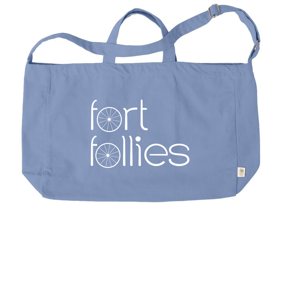 Follies Musette-Style Tote, a Elemental Blue Reclaimist G2G Tote Bag