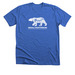 Polar Peace Bear, a Heather True Royal Premium Unisex Tee