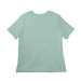 "In my Birding Era", a Dusty Blue Women?s Relaxed Cotton Tee (back-view)