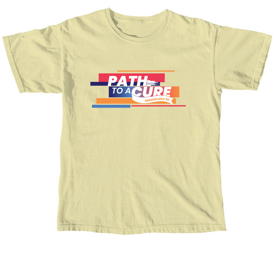 2026 Path to a Cure: 5K T-Shirt, a Butter Comfort Colors Unisex Tee