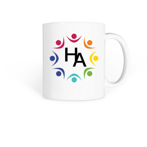 Harmonia Atlanta Mug, a White Coffee Mug