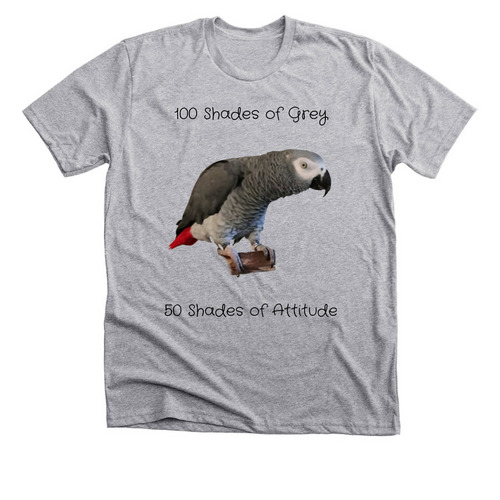 Grey Attitude, a Athletic Heather Premium Unisex Tee