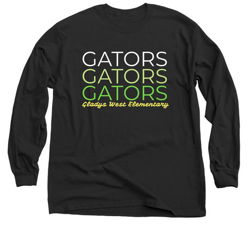 Gators Gators Gators, a Black Classic Long Sleeve Tee