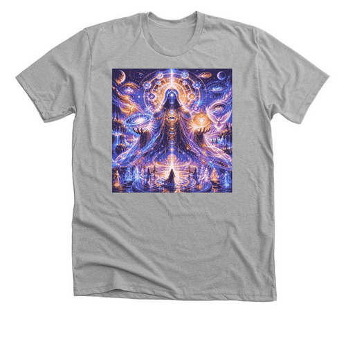Gothcliquian Revealian, a Athletic Heather Premium Unisex Tee