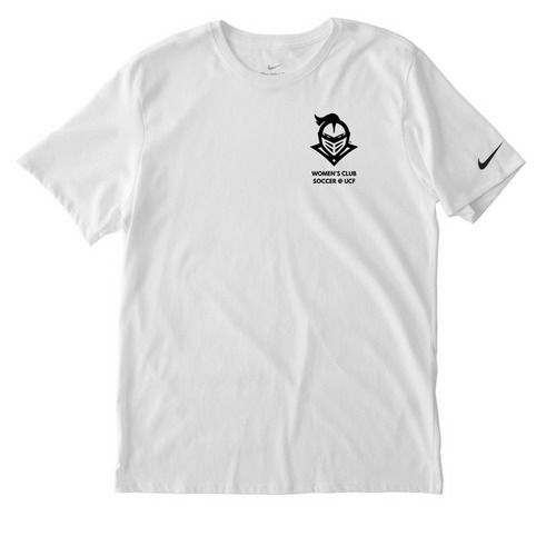 Light Athletic Tops, a White Nike Dri-FIT Jersey Blend Performance Tee