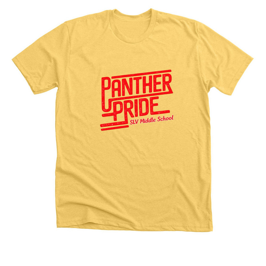 Retro Pride, a Heather Yellow Gold Premium Unisex Tee