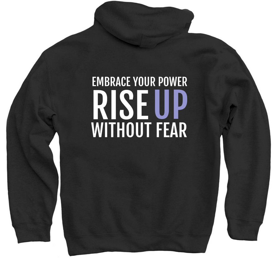 DVSC 50th Anniversary, a Black Pullover Hoodie (back-view)