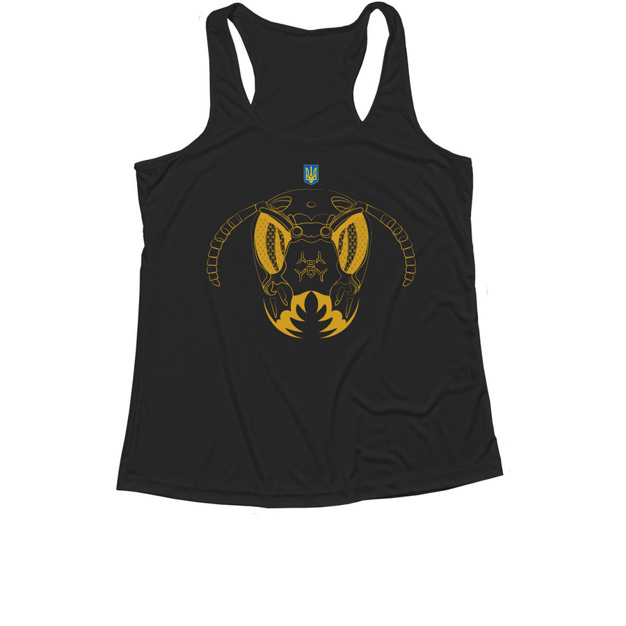 Wild Hornets Performance Tee, a Black Women's Performance Tank