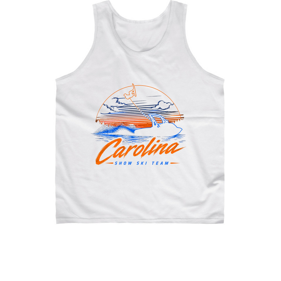 Jump Tank, a White Classic Unisex Tank Top