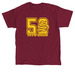 50th Anniversary Shirt, a Cardinal Red Classic Unisex Tee