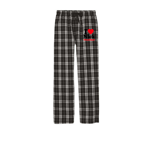 I heart nick weather&nbsp;, a Black Flannel Pajama Pant