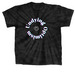 Undying Optimism, a Black Classic Tie Dye Tee