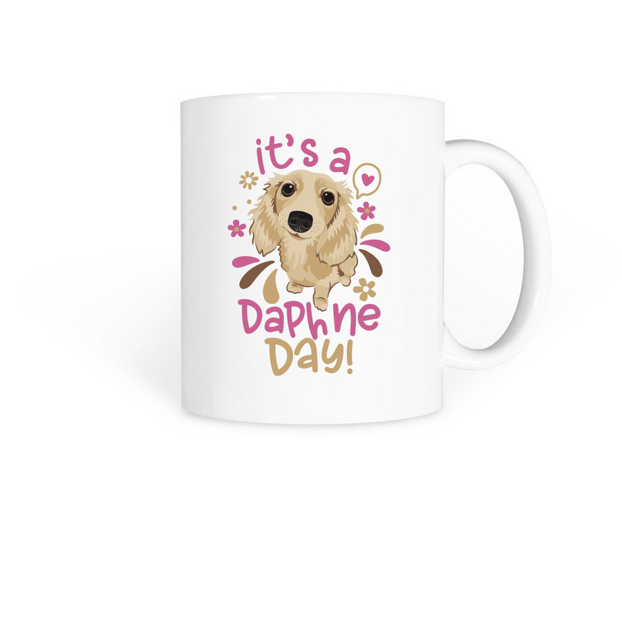 It's a Daphne Day!, a White Coffee Mug