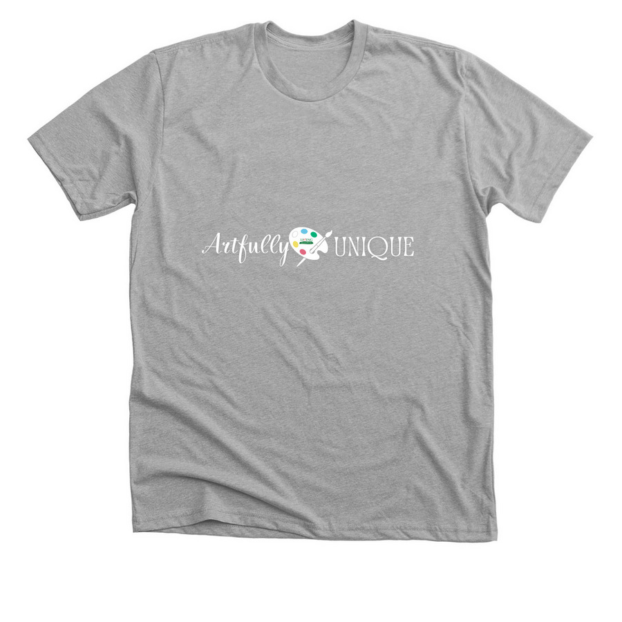 Artfully Unique Gallery T-Shirt, a Athletic Heather Premium Unisex Tee