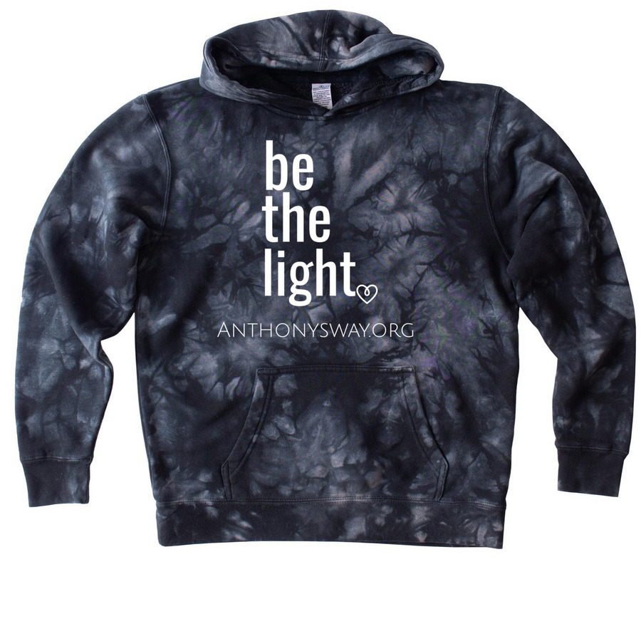 Anthonys Way Merchandise&nbsp;, a Black Youth Tie Dye Pullover Hoodie