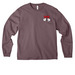 Shrine Logo - Mini, a Purple Storm Unisex Heavyweight Long Sleeve Tee