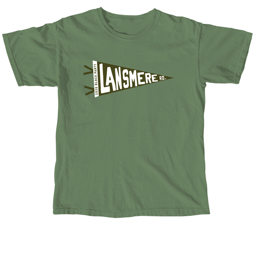 2026 Lansmere Block Party, a Hemp Comfort Colors Unisex Tee