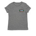 Women?s Wilderness Escape, a Aluminum Grey Allmade Eco Triblend Women?s Tee