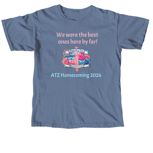 ATZ Homecoming, a Blue Jean Comfort Colors Unisex Tee