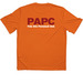 Performance Tees, a Deep Orange Classic Performance Tee (back-view)