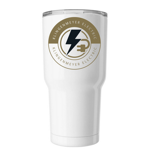 Tumbler, a White Insulated Tumbler