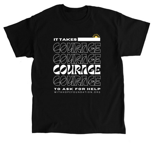 It Takes Courage_ FO 2024&nbsp;, a Black Classic Unisex Tee