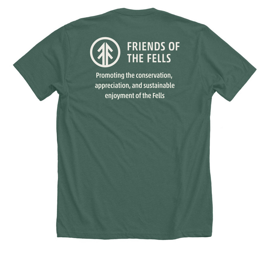 Adult Shirts & Sweatshirts, a Heather Forest Premium Unisex Tee (back-view)