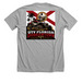 UTV Florida 2026 D-Town Ride Large Back logo, a Athletic Heather Premium Unisex Tee (back-view)
