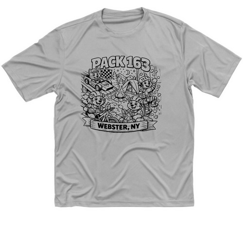 Performance Wear Pack 163, a Silver Classic Performance Tee