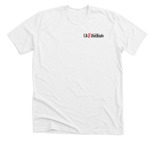 The Standard Tee, a Solid White Blend Premium Unisex Tee
