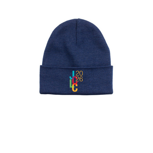 JCLC 2026 Beanies, a Azure Printed Base Camp Beanie
