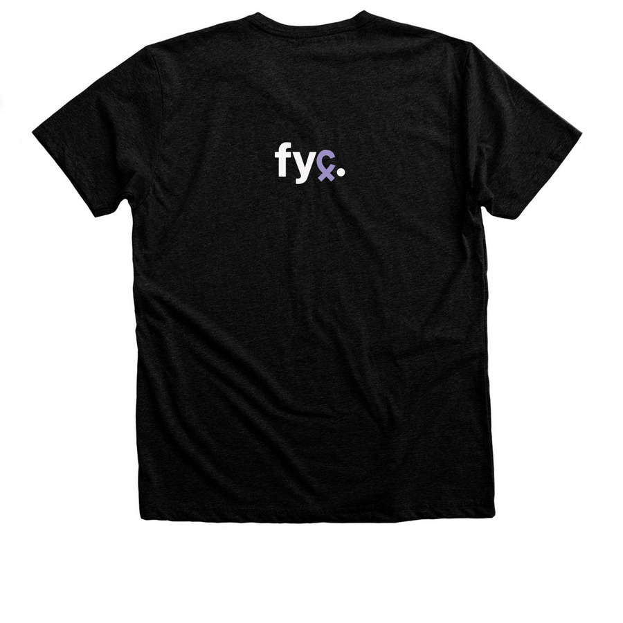 Great Day, a Black Heather Premium Unisex Tee (back-view)