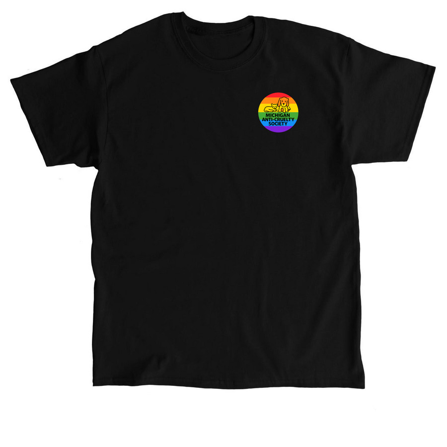 Paws Up For Pride, a Black Classic Unisex Tee