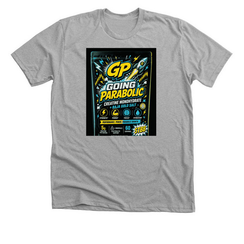 Creatine Maxi Shirt, a Athletic Heather Premium Unisex Tee