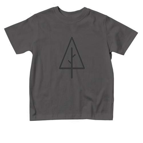 Toddler T, a Charcoal Toddler Tee