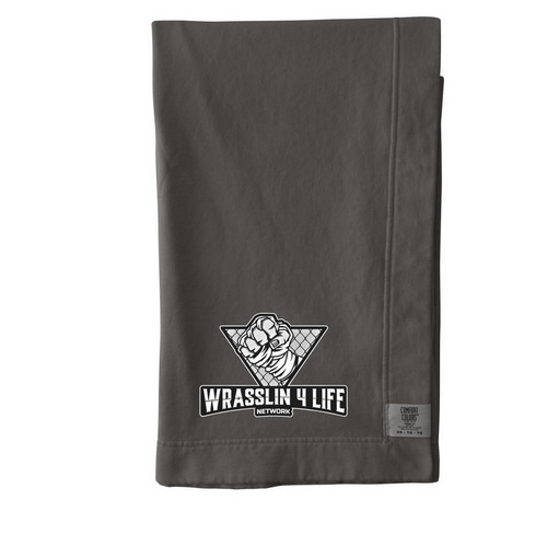 The Official W4LN Blanket, a Pepper Comfort Colors Blanket