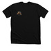 Logo - Front & Back, a Solid Black Blend Premium Unisex Tee